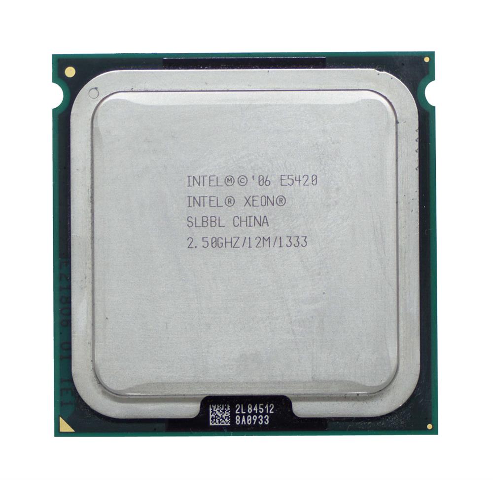 SLBBL Intel Xeon E5420 Quad-Core 2.50GHz 1333MHz FSB 12MB L2 Cache Socket LGA771 Processor