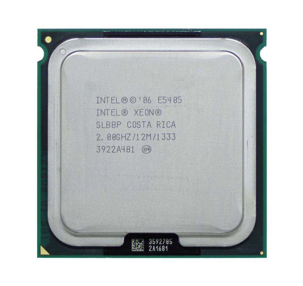 SLBBP Intel Xeon E5405 Quad-Core 2.00GHz 1333MHz FSB 12MB L2 Cache Socket LGA771 Processor