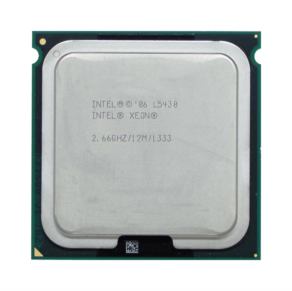 SLBBQ Intel Xeon L5430 Quad-Core 2.66GHz 1333MHz FSB 12MB L2 Cache Socket LGA771 Processor