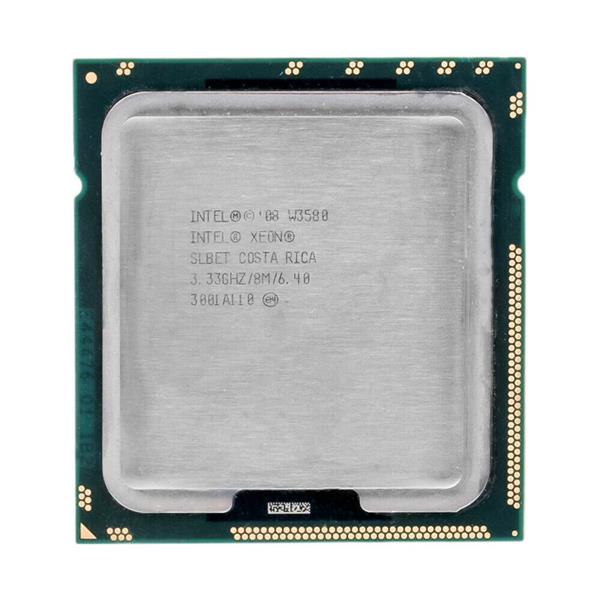 SLBET Intel Xeon W3580 Quad-Core 3.33GHz 6.40GT/s QPI 8MB L3 Cache Socket FCLGA1366 Processor
