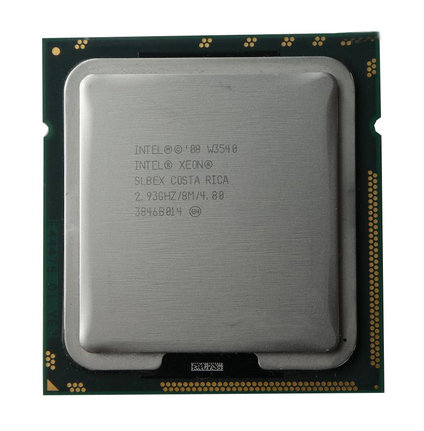 SLBEX Intel Xeon W3540 Quad-Core 2.93GHz 4.80GT/s QPI 8MB L3 Cache Socket FCLGA1366 Processor