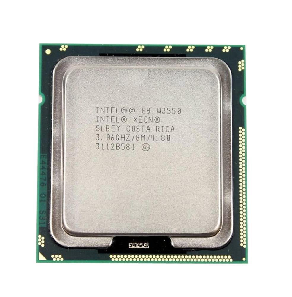 SLBEY Intel Xeon W3550 Quad-Core 3.06GHz 4.80GT/s QPI 8MB L3 Cache Socket FCLGA1366 Processor