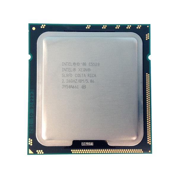 SLBFD Intel Xeon E5520 Quad-Core 2.26GHz 5.86GT/s QPI 8MB L3 Cache Socket LGA1366 Processor