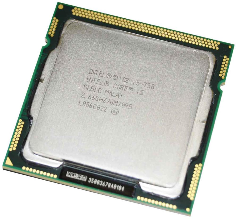 SLBLC Intel Core i5-750 Quad-Core 2.66GHz 2.50GT/s DMI 8MB L3 Cache Socket LGA1156 Desktop Processor