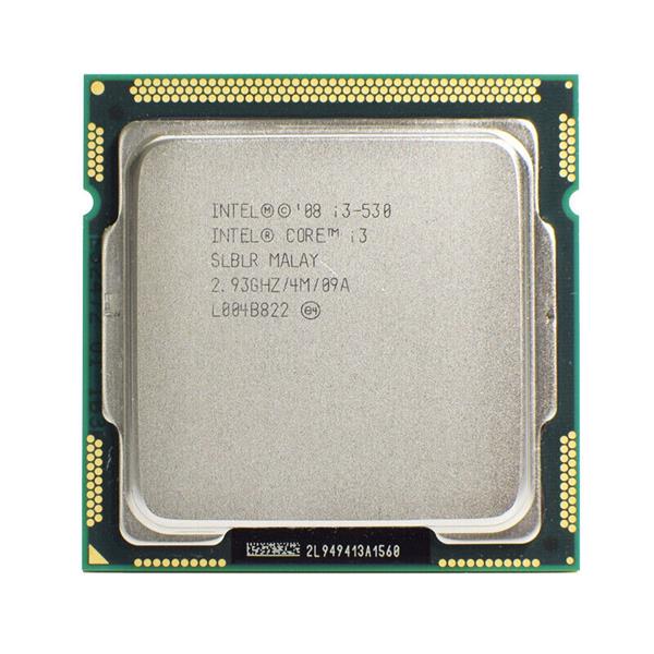 SLBLR Intel Core i3-530 Dual-Core 2.93GHz 2.50GT/s DMI 4MB L3 Cache Socket LGA1156 Desktop Processor