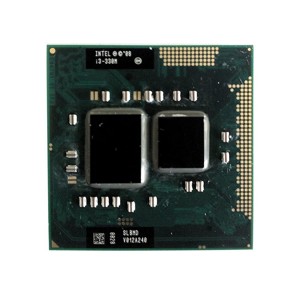 SLBMD Intel Core i3-330M Dual-Core 2.13GHz 2.50GT/s DMI 3MB L3 Cache Socket PGA988 Mobile Processor
