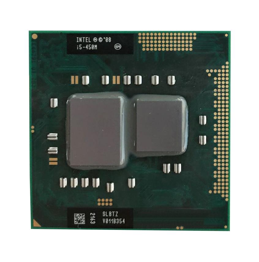 SLBTZ Intel Core i5-450M Dual-Core 2.40GHz 2.50GT/s DMI 3MB L3 Cache Socket PGA988 Mobile Processor