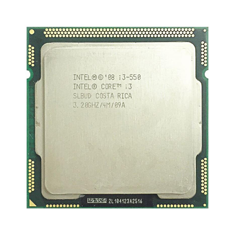 SLBUD Intel Core i3-550 Dual-Core 3.20GHz 2.50GT/s DMI 4MB L3 Cache Socket LGA1156 Desktop Processor