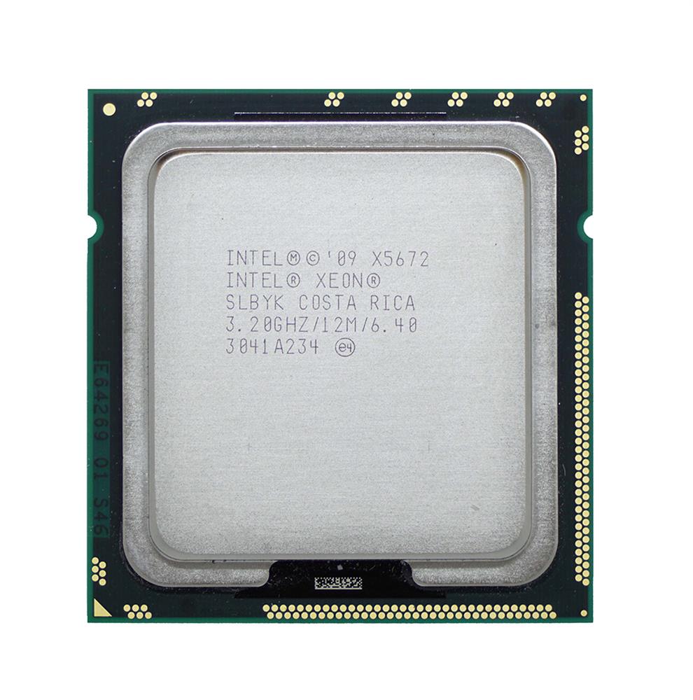 SLBYK Intel Xeon X5672 Quad-Core 3.20GHz 6.40GT/s QPI 12MB L3 Cache Socket LGA1366 Processor