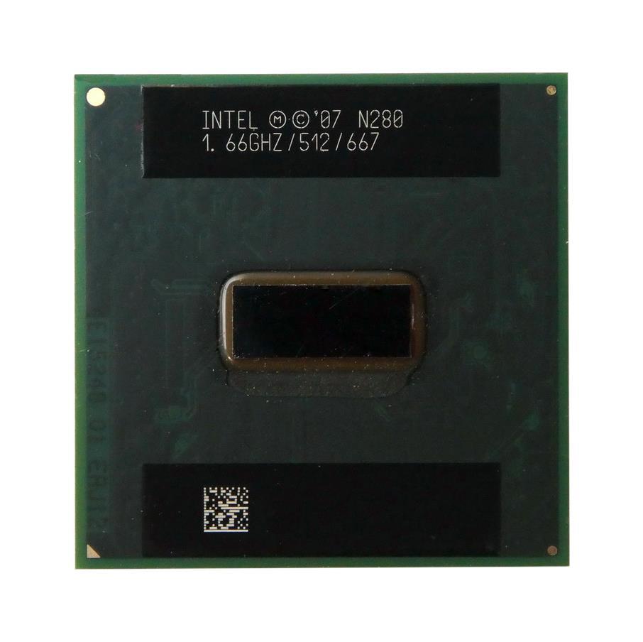 SLGL9 Intel Atom N280 1.66GHz 667MHz FSB 512KB L2 Cache Socket BGA437 Mobile Processor