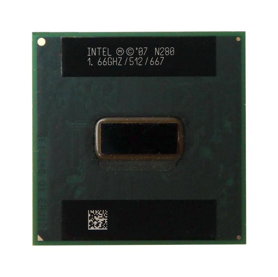 SLGL9 Intel Atom N280 1.66GHz 667MHz FSB 512KB L2 Cache Socket BGA437 Mobile Processor