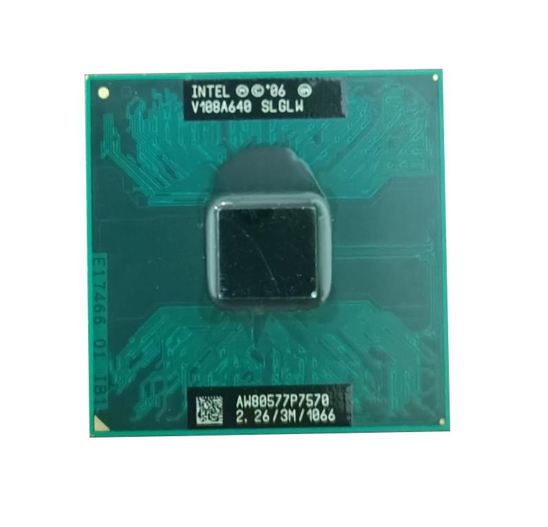 SLGLW Intel Core 2 Duo P7570 2.26GHz 1066MHz FSB 3MB L2 Cache Socket PGA478 Mobile Processor
