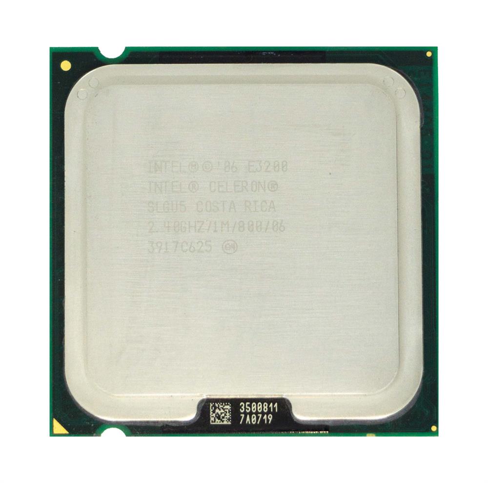 SLGU5 Intel Celeron E3200 Dual-Core 2.40GHz 800MHz FSB 1MB L2 Cache Socket LGA775 Desktop Processor
