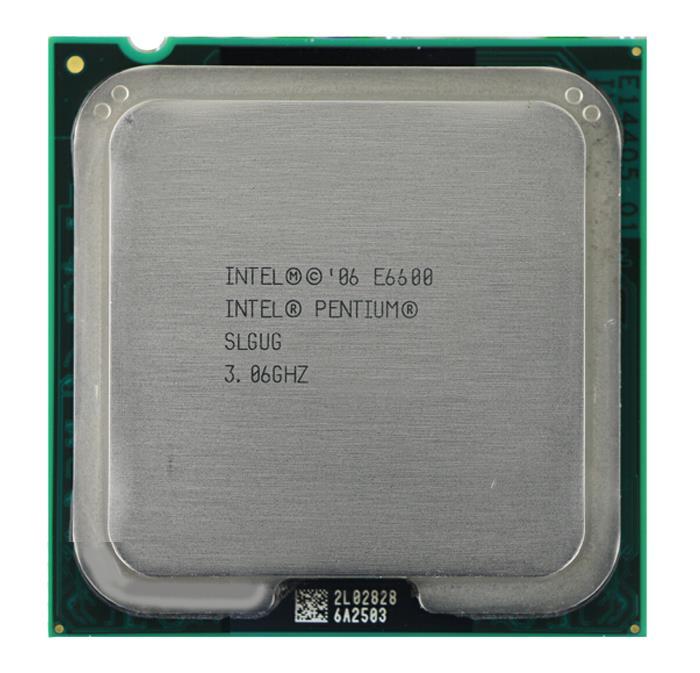 SLGUG Intel Pentium E6600 Dual-Core 3.06GHz 1066MHz FSB 2MB L2 Cache Socket LGA775 Desktop Processor