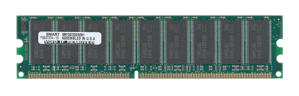 SM12872DDR2N1 Smart Modular 1GB PC3200 DDR-400MHz ECC Unbuffered CL3 184-Pin DIMM Memory Module