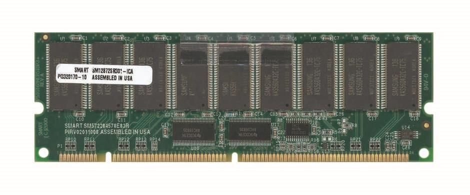 SM12872SR301-ICA Smart Modular 1GB PC133 133MHz ECC Unbuffered CL3 168-Pin DIMM Memory Module