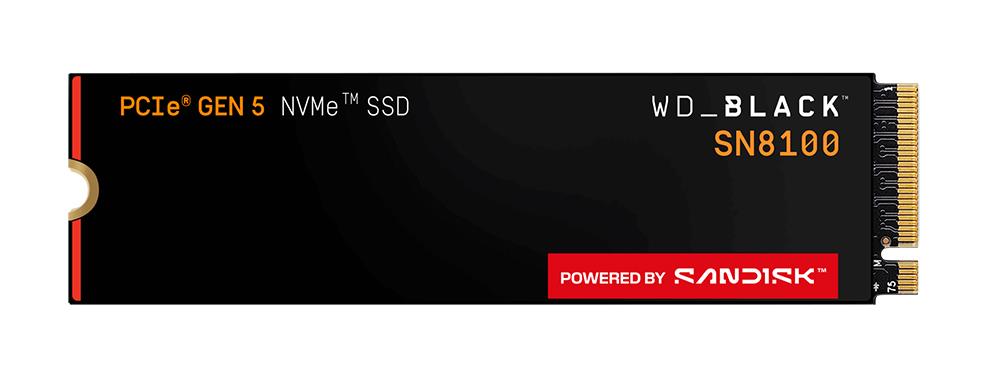 SN8100 Western Digital WD 1TB PCI Express 5.0 x4 NVMe M.2 2280 Internal Solid State Drive (SSD)