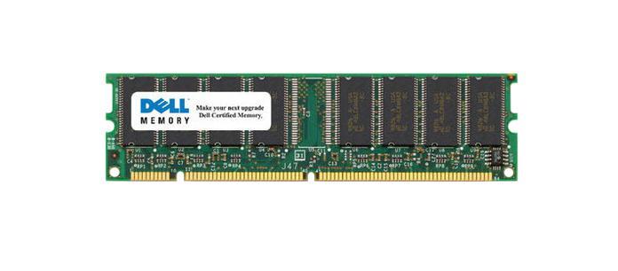 SNP5G725C/256 Dell 256MB PC133 133MHz ECC Unbuffered CL3 168-Pin DIMM Memory Module