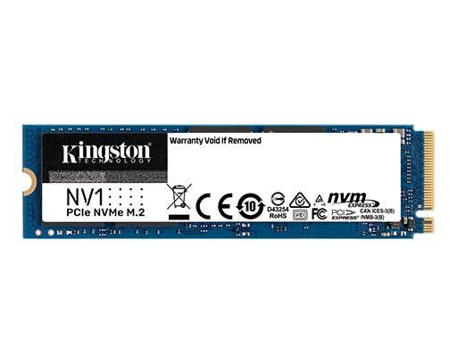 SNVS/250G Kingston NV1 250 GB Solid State Drive - M.2 2280 Internal - PCI Express NVMe (PCI Express NVMe 3.0 x4) - Desktop PC, Notebook Device Supported - 60 TB TBW - 2100 MB/s Maximum Read Transfer Rate - 3 