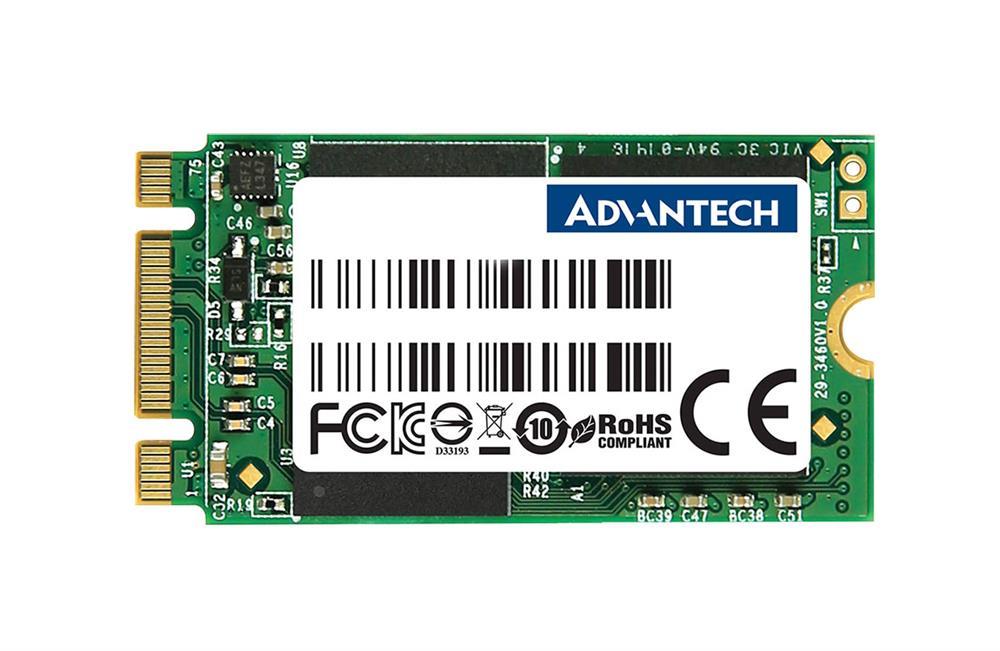 SQF-SM4U1-8G-SBE Advantech SQFlash 640 8GB SATA 6Gbps M.2 2242 Internal Solid State Drive (SSD)
