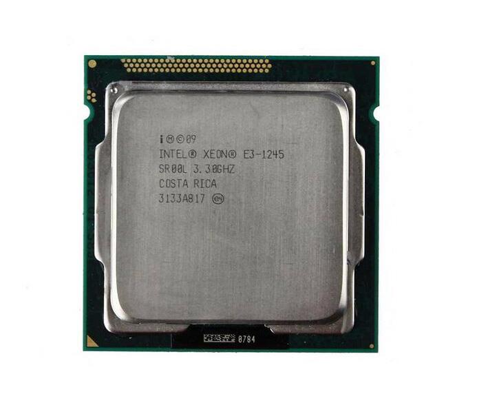 SR00L Intel Xeon E3-1245 Quad-Core 3.30GHz 5.00GT/s DMI 8MB L3 Cache Socket LGA1155 Processor