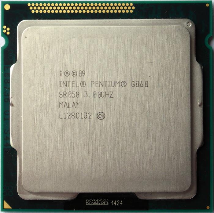SR058 Intel Pentium G860 Dual Core 3.00GHz 5.00GT/s DMI 3MB L3 Cache Socket LGA1155 Desktop Processor