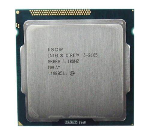 SR0BA Intel Core i3-2105 Dual-Core 3.10GHz 5.00GT/s DMI 3MB L3 Cache Socket LGA1155 Desktop Processor