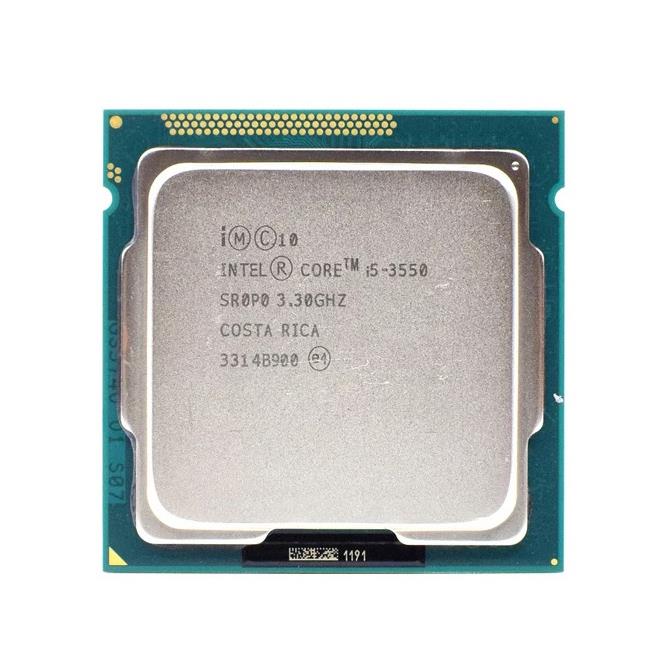 SR0P0 Intel Core i5-3550 Quad Core 3.30GHz 5.00GT/s DMI 6MB L3 Cache Socket LGA1155 Desktop Processor