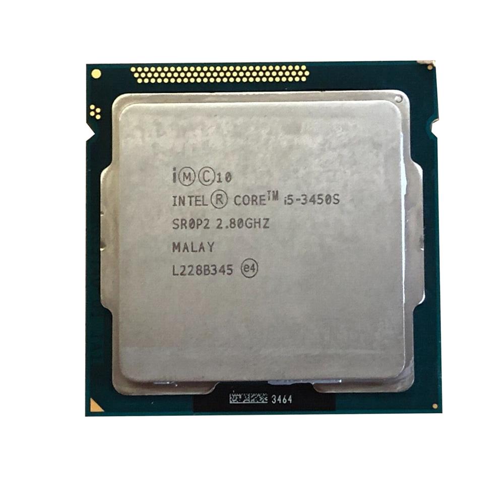 SR0P2 Intel Core i5-3450S Quad-Core 2.80GHz 5.00GT/s DMI 6MB L3 Cache Socket LGA1155 Desktop Processor