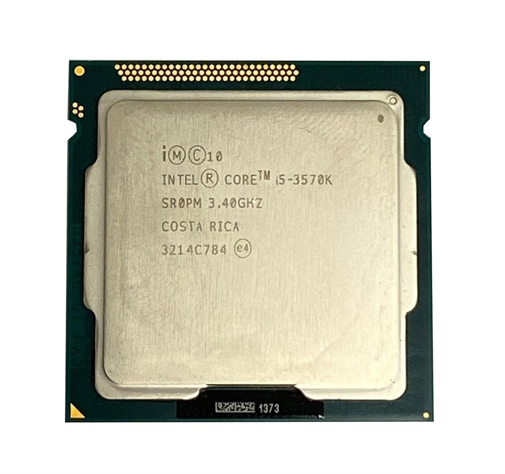 SR0PM Intel Core i5-3570K Quad Core 3.40GHz 5.00GT/s DMI 6MB L3 Cache Socket LGA1155 Desktop Processor