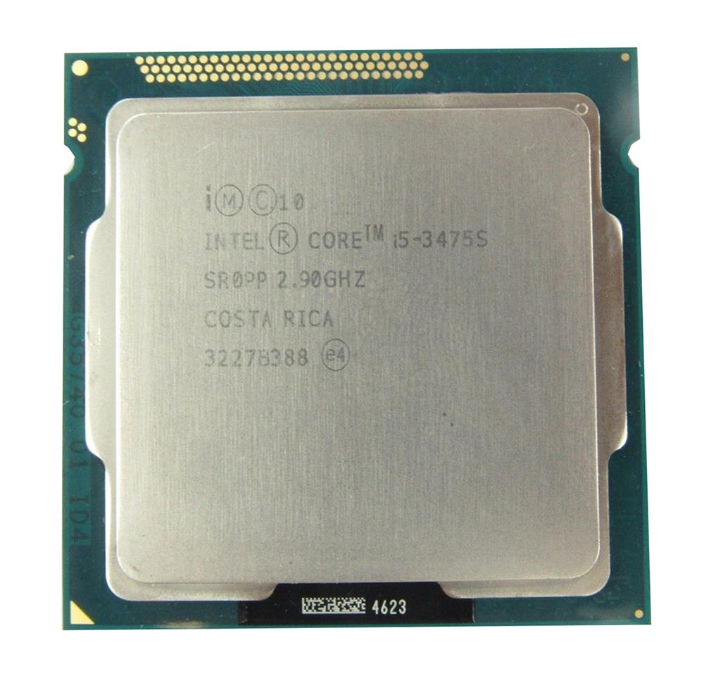 SR0PP Intel Core i5-3475S Quad Core 2.90GHz 5.00GT/s DMI 6MB L3 Cache Socket LGA1155 Desktop Processor
