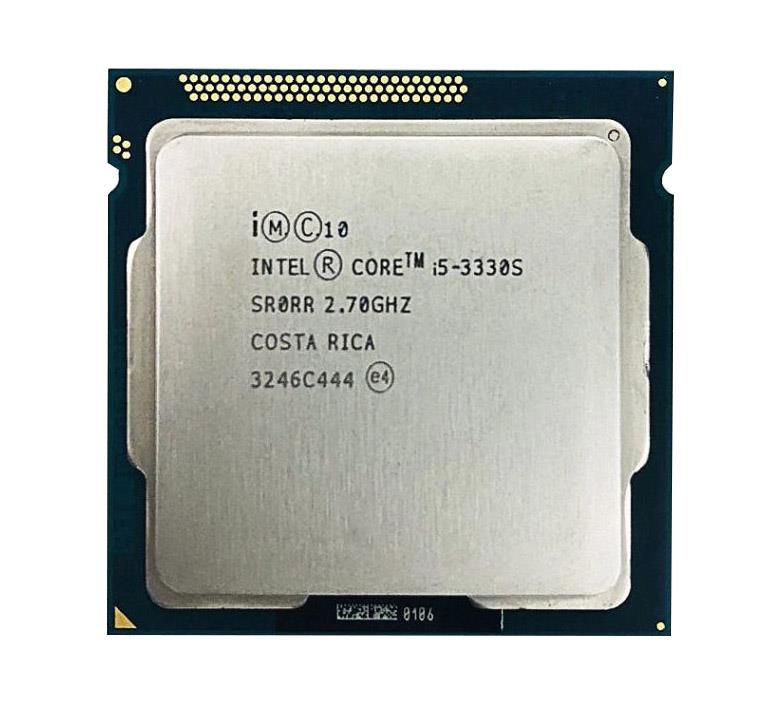 SR0RR Intel Core i5-3330S Quad Core 2.70GHz 5.00GT/s DMI 6MB L3 Cache Socket LGA1155 Desktop Processor
