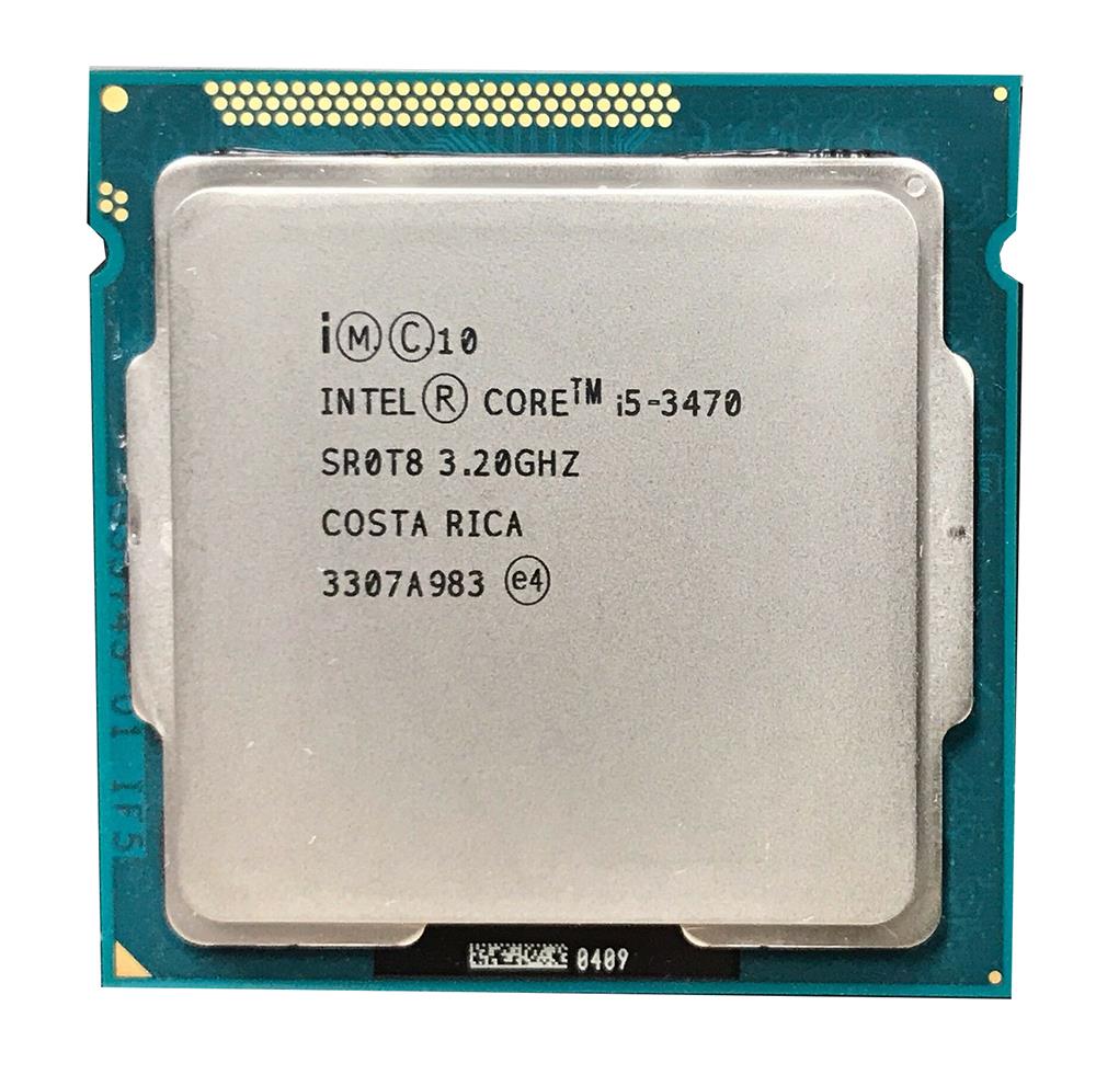 SR0T8 Intel Core i5-3470 Quad Core 3.20GHz 5.00GT/s DMI 6MB L3 Cache Socket LGA1155 Desktop Processor