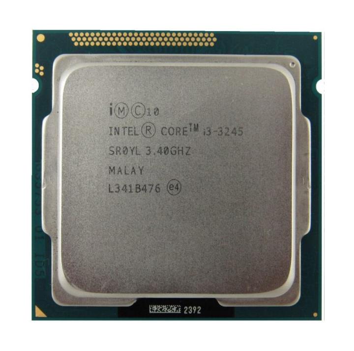 SR0YL Intel Core i3-3245 Dual-Core 3.40GHz 5.00GT/s DMI 3MB L3 Cache Socket LGA1155 Desktop Processor