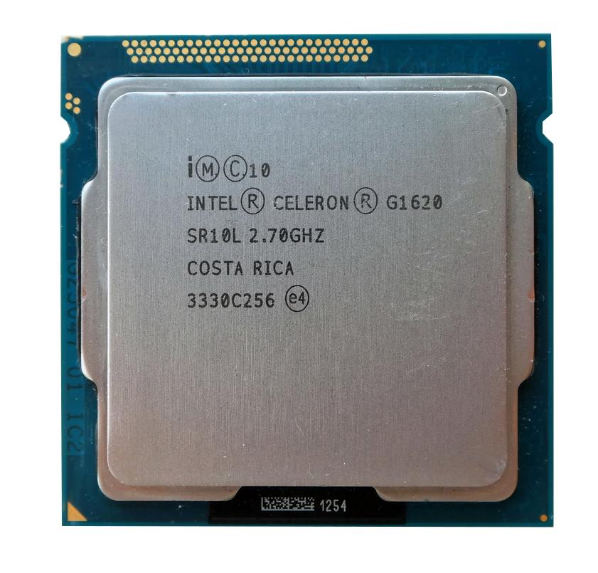 SR10L Intel Celeron G1620 Dual-Core 2.70GHz 5.00GT/s DMI 2MB L3 Cache Socket LGA1155 Desktop Processor