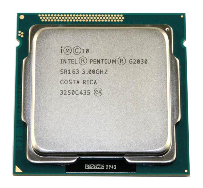 SR163 Intel Pentium G2030 Dual Core 3.00GHz 5.00GT/s DMI 3MB L3 Cache Socket LGA1155 Desktop Processor