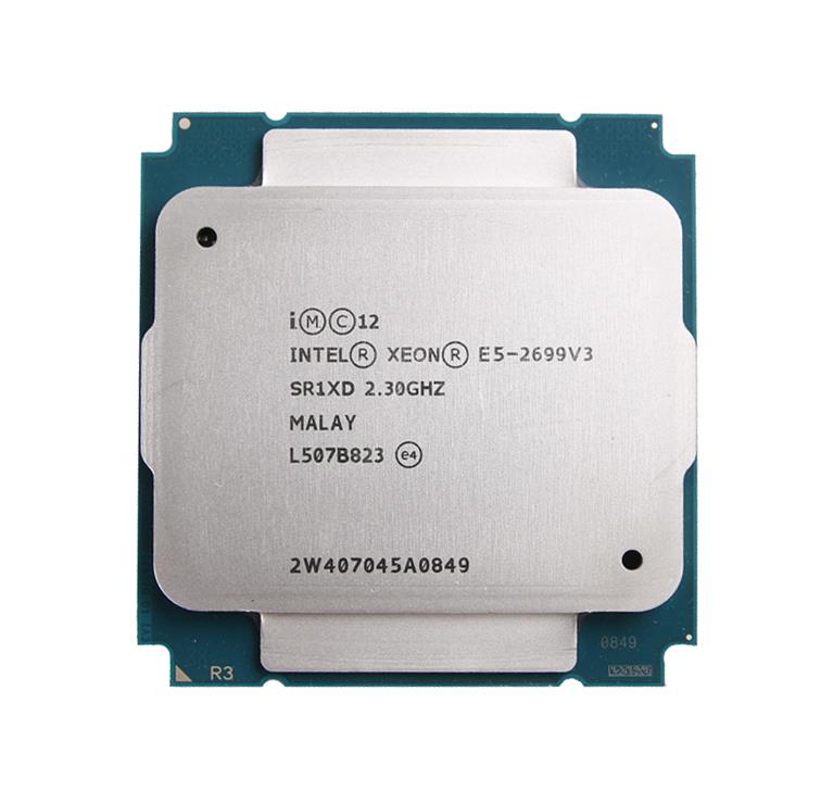 SR1XD Intel Xeon E5-2699 v3 18-Core 2.30GHz 9.60GT/s QPI 45MB L3 Cache Socket FCLGA2011-3 Processor