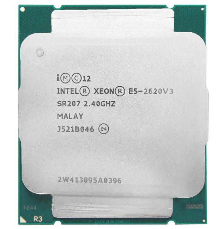 SR207 Intel Xeon E5-2620 v3 6-Core 2.40GHz 8.00GT/s QPI 15MB L3 Cache Socket LGA2011-3 Processor