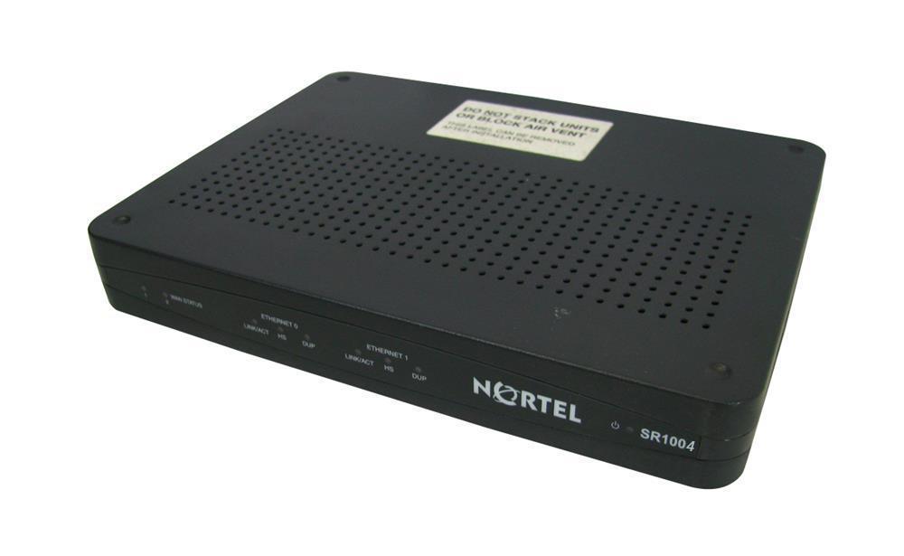 SR2101018E5 Nortel 1004 Secure Router with 4-ports Active 4 x T1 WAN, 2 x 10/100Base-TX LAN (Refurbished)