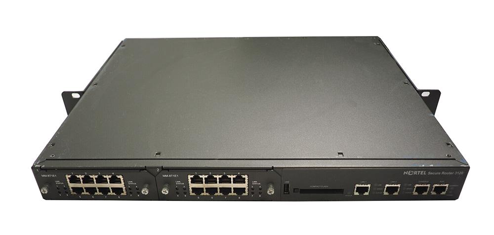 SR2102002 Nortel 3120 Secure Router 1 x CompactFlash (CF) Card 2 x 10/100Base-TX LAN, 1 x USB (Refurbished)