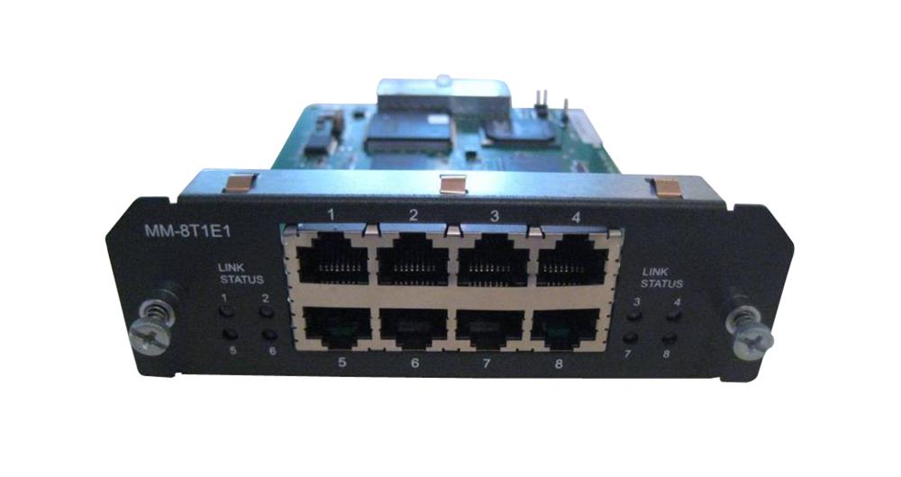 SR2104002E5 Nortel 8-Port T1/E1 MEDIUM Module (MM) W/INTEGRATED CSU/DSU Field Install (Refurbished)