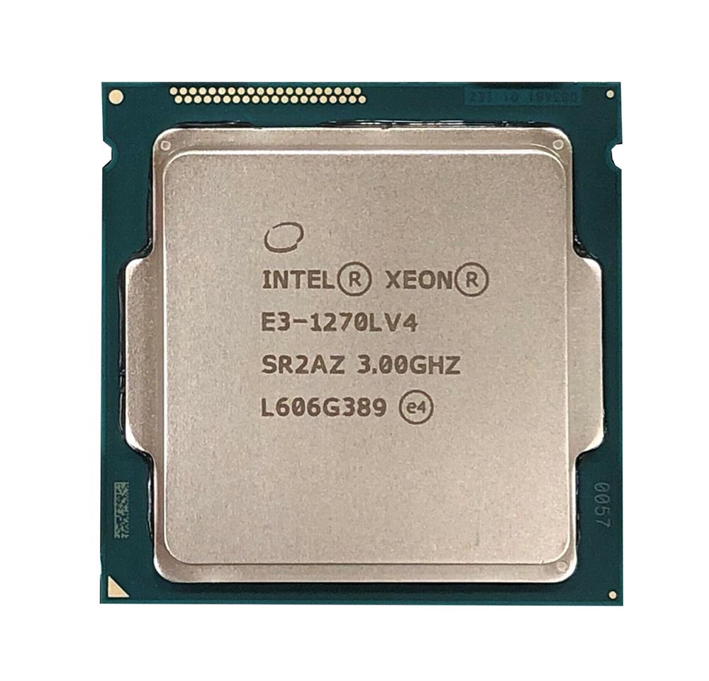 SR2AZ Intel Xeon E3-1270L v4 Quad-Core 3.00GHz 5.00GT/s DMI 6MB L3 Cache Socket LGA1150 Processor