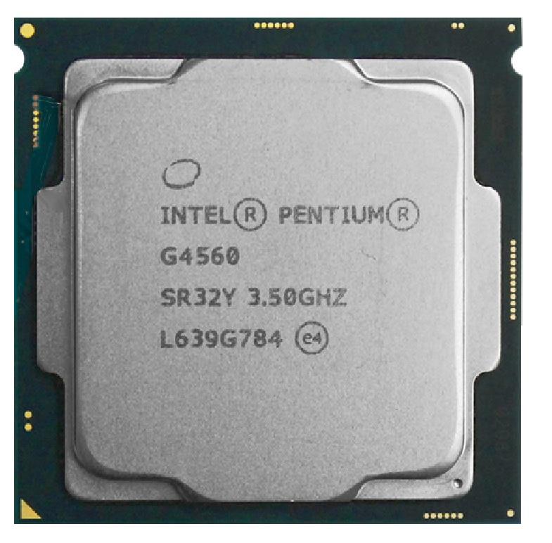 SR32Y Intel Pentium G4560 Dual-Core 3.50GHz 8.00GT/s DMI3 3MB L3 Cache Socket LGA1151 Processor