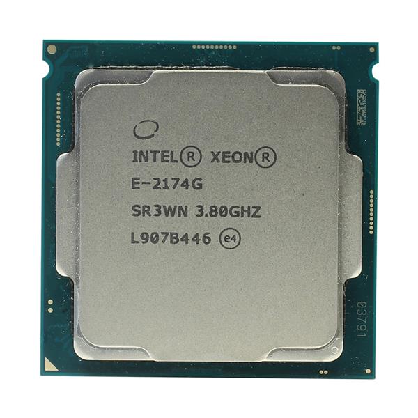 SR3WN Intel Xeon E Series E-2174G Quad-Core 3.80GHz 8.00GT/s DMI3 8MB Cache Socket FCLGA1151 Processor