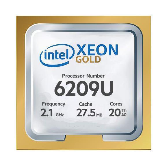 SRFQ3 Intel Xeon Gold 6209U 20-Core 2.10GHz 27.5MB L3 Cache Socket FCLGA3647 Processor