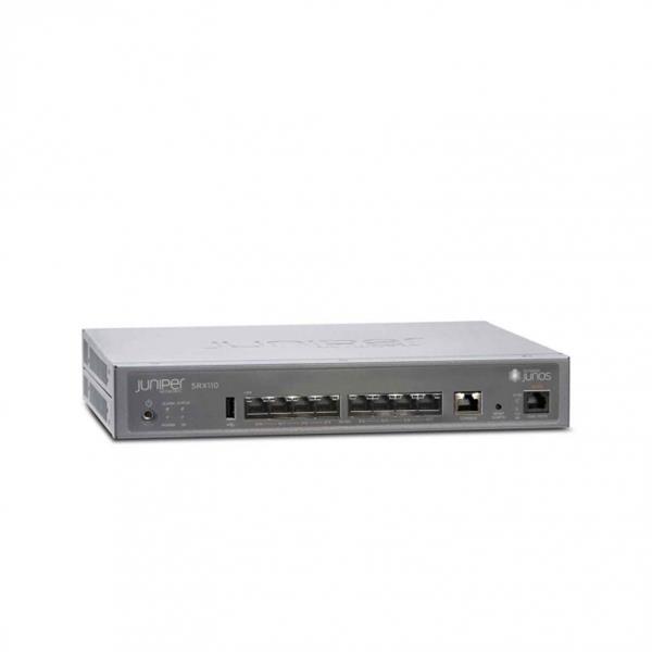 SRX110H-VB Juniper Gateway Appliance 10 Ports 1 Slots VDSL Rack-mountable, Wall Mountable, Desktop (Refurbished)