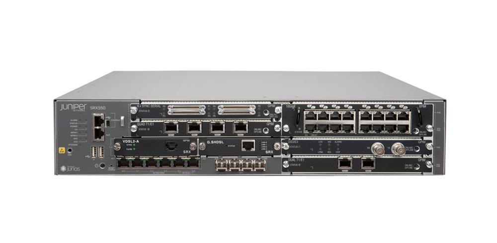 SRX550645DP Juniper Srx550 Platform 2ru Height Perp 6gpim Slots 2mpim 10/100/1000base (Refurbished)
