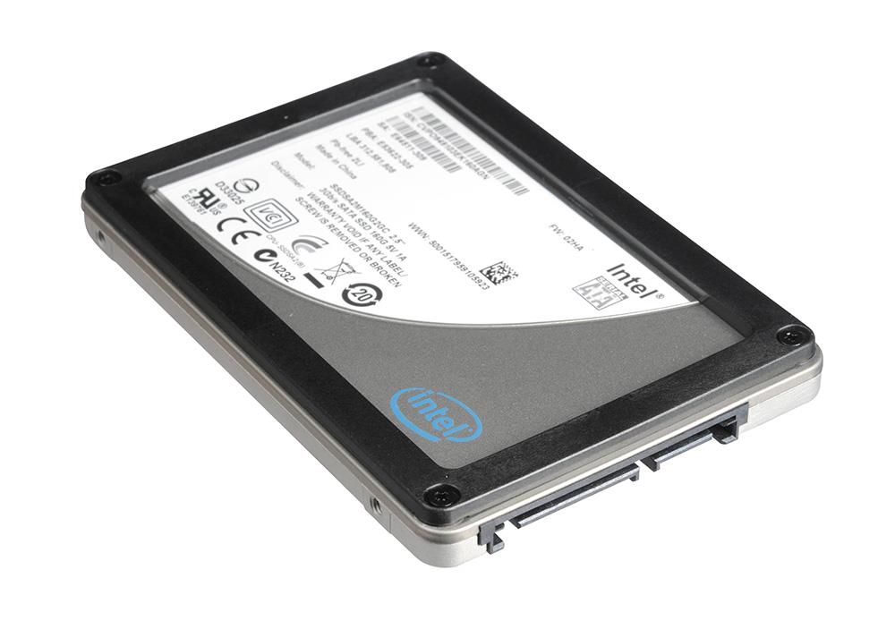 SSDA2M160G2GC Intel X25-M Series 160GB MLC SATA 3Gbps Mainstream 2.5-inch Internal Solid State Drive (SSD)