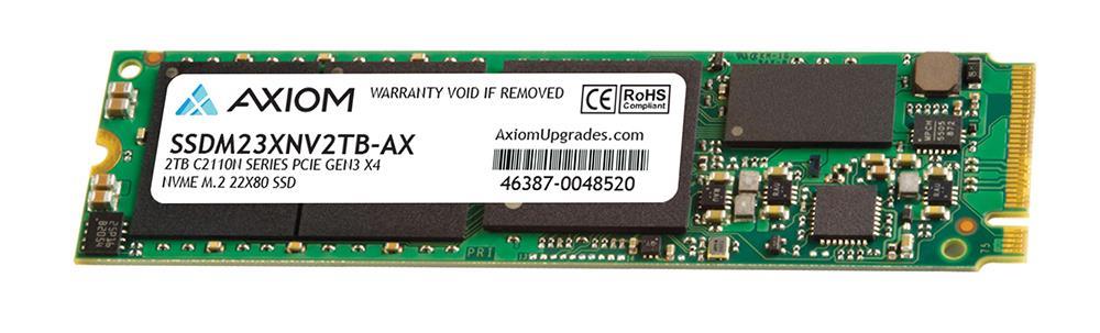 SSDM23XNV2TB-AX Axiom C2110N Series 2TB PCI Express 3.0 x4 NVMe M.2 2280 Internal Solid State Drive (SSD)