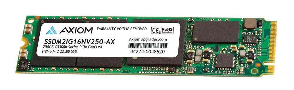 SSDM2IG16NV250-AX Axiom C3300N Series 250GB PCI Express 3.0 x4 NVMe M.2 2280 Internal Solid State Drive (SSD)